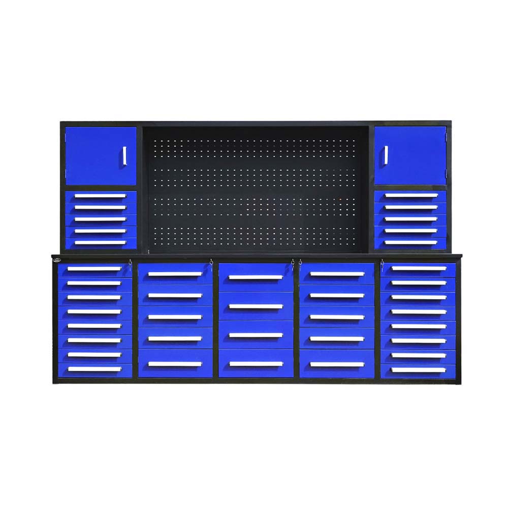 Modular Workbench System With Many Drawers
