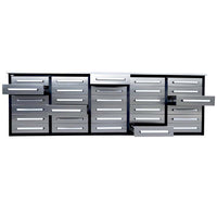 Multi Drawer Workbench With Several Drawers Pulled Out