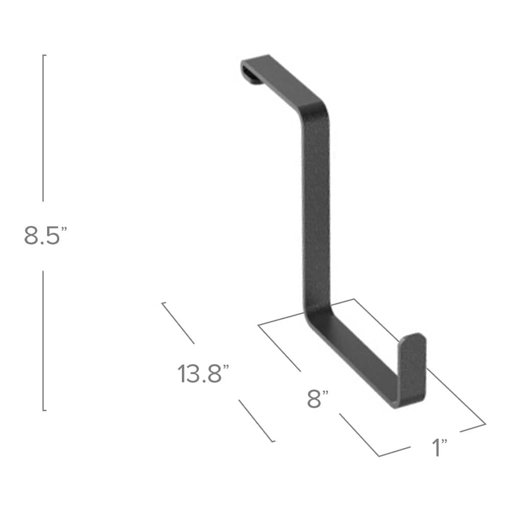 Multi Purpose Hooks Pack Of 4 VersaRack Accessories With 8.5 Inches In Height 1 Inch In Width And 13.8 Inches In Length