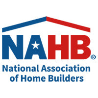 Logo of the National Association of Home Builders with a red, white, and blue color scheme.