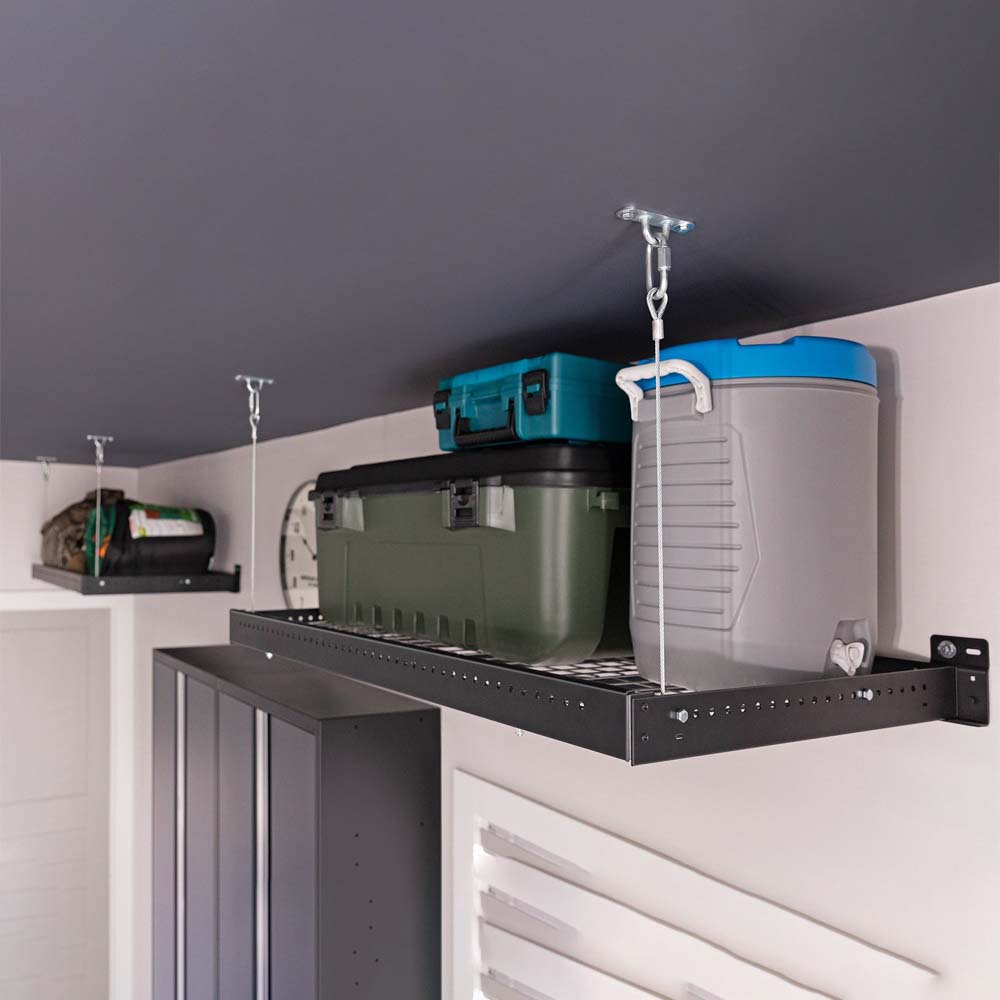 Newage Products VersaRac 4 ft. x 8 ft. Adjustable Overhead Rack