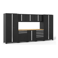 NewAge Gray Bold Series 2 Piece Set With Locker With A Black And Silver Design