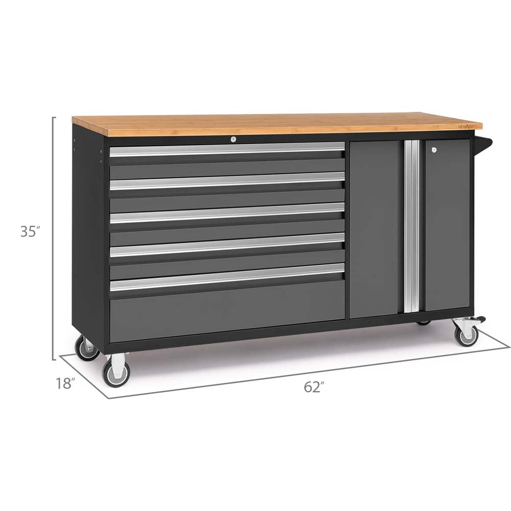 NewAge Products Bold 3.0 Series Project Center Measuring 62 Inches In Width 35 Inches In Height And 18 Inches In Depth