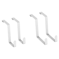 NewAge VersaRac Accessories Multi Purpose Hooks Pack Of 4 Arranged In Two Pairs