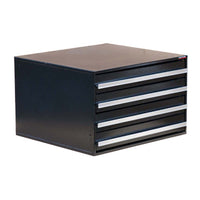 Non Lockable 15 Inch Modular Drawer Cabinet With Four Drawers