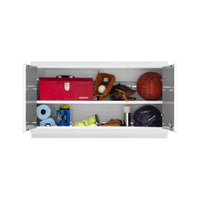 Open 42 Inch Pro Series Wall Cabinet With Two Shelves