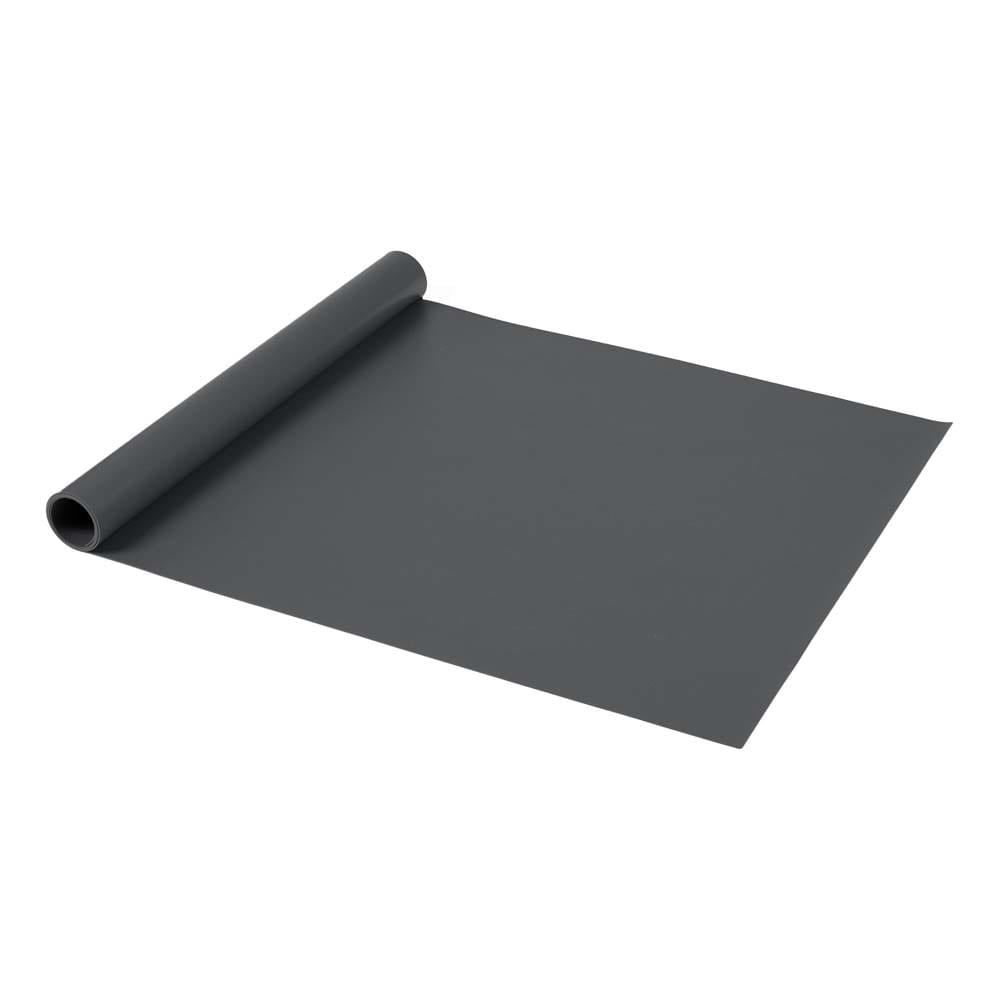 Partially Unrolled G-Floor Mat Dark Gray Mat With A Smooth Surface