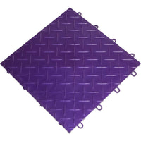 Purple Race Deck Flooring With A Textured Surface Featuring A Repeating Pattern Of Parallel Lines