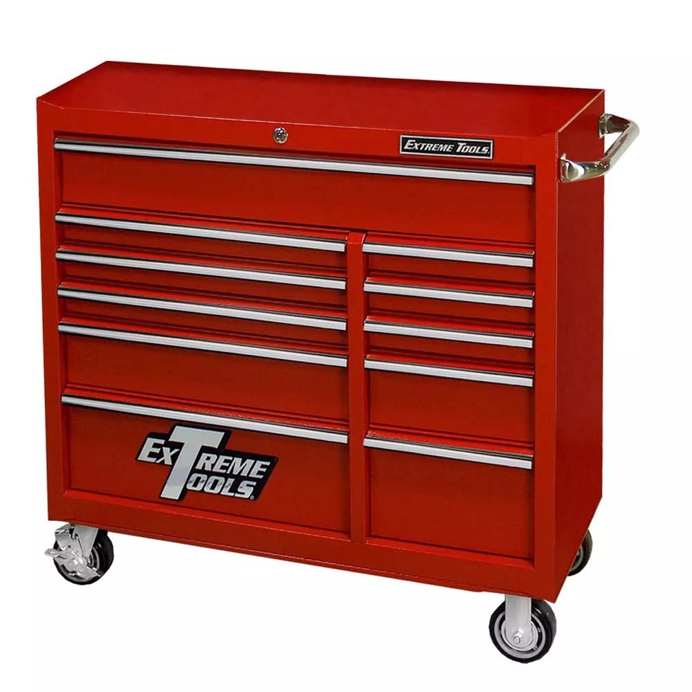 Extreme Tools PWS Series 41″ 11 Drawer 24″ Deep Roller Cabinet