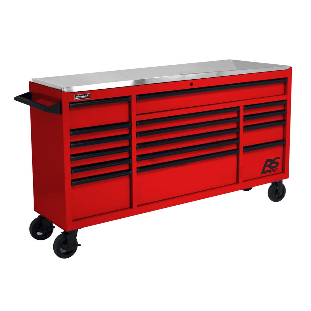 homak tackle box PRO II 27" Top Chest and Rolling Cabinet Combo Originally a manufacturer of steel kitchen cabinets 56" H2PRO Combo - Homak