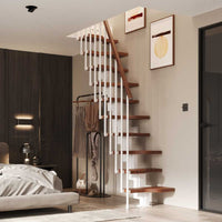 Rintal Mini Alternating Tread Staircase Reaching A Loft Room