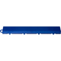 Royal Blue Racedeck Edges Tiles With A Rectangular Shape Featuring A Raised Edge Several Indentations Along Its Length