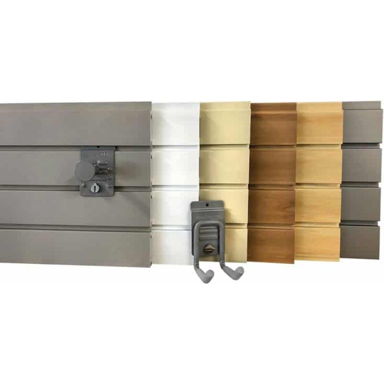 Dim Gray storeWALL Home Fitness Kit - 3 Slatwall Panel