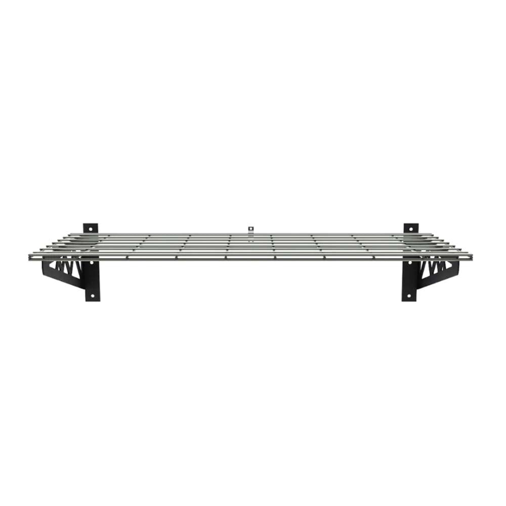 SafeRacks 564WS118X36G With Black Brackets For Mounting