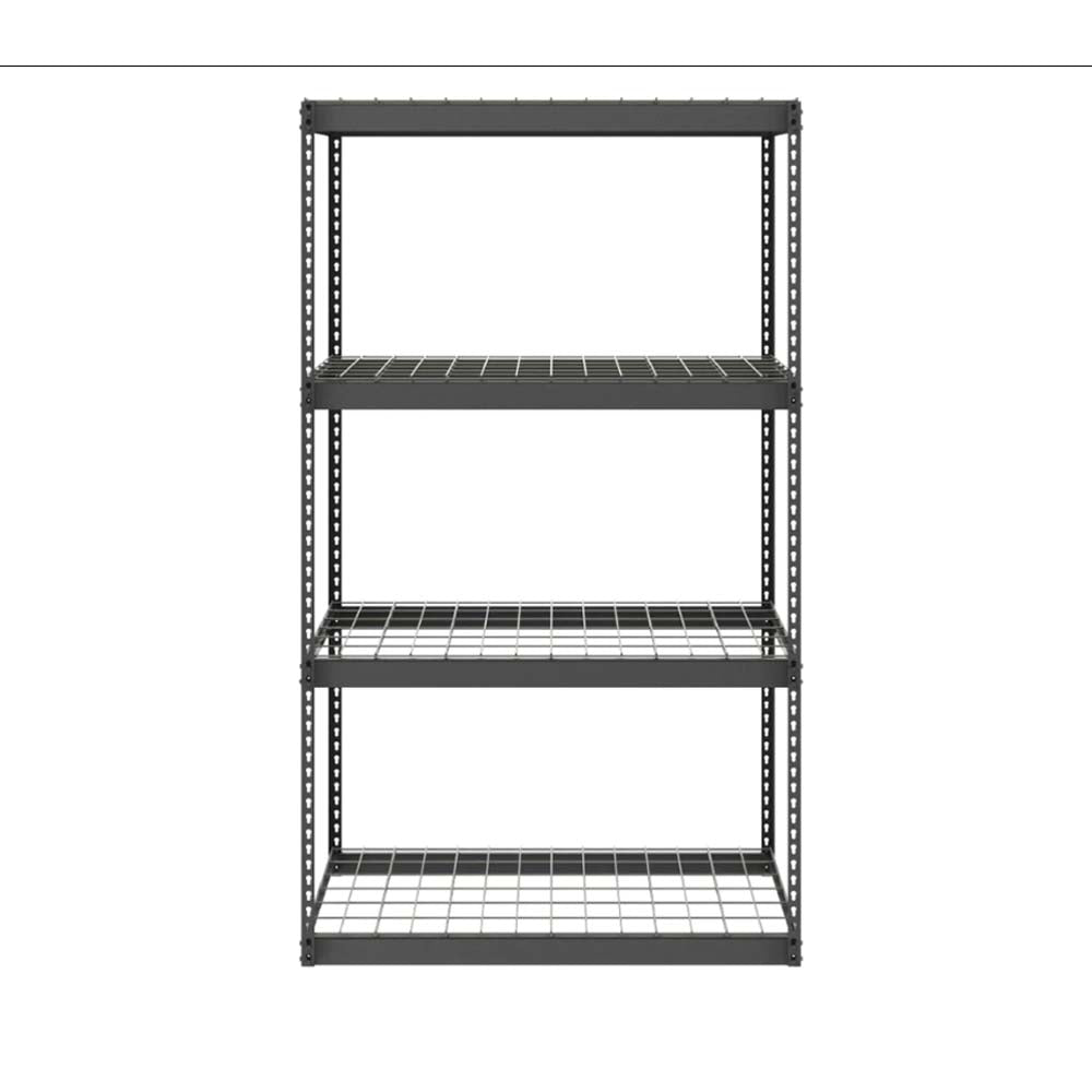 SafeRacks Heavy-Duty Garage Shelving With Four Wire Shelves