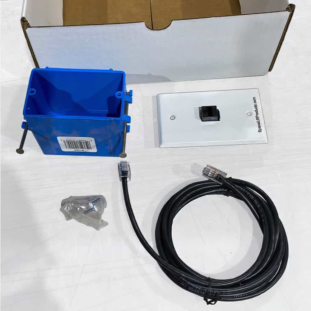 SpaceLift Remote Mount Switch Kit Box Contents