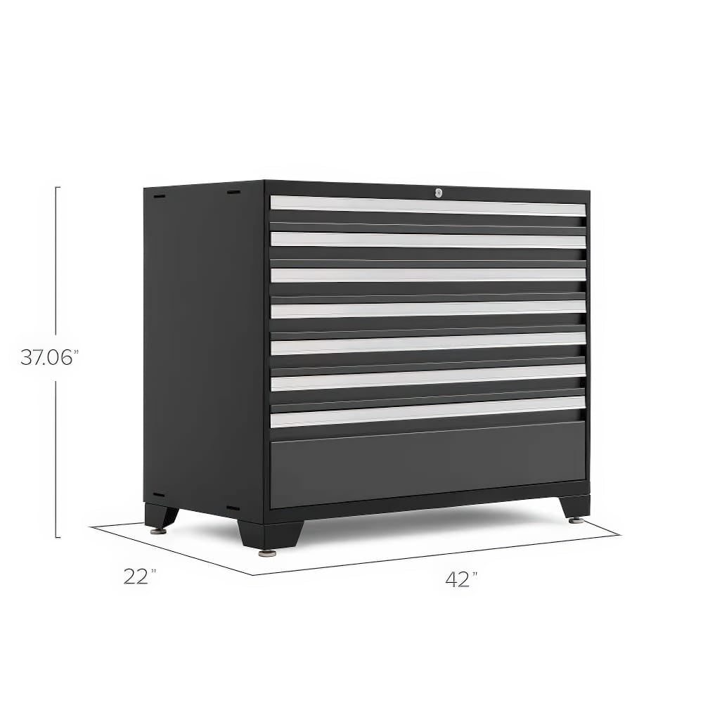 Steel Tool Cabinet Measured At 42 Inches Wide 22 Inches Deep And 37 06 Inches Tall