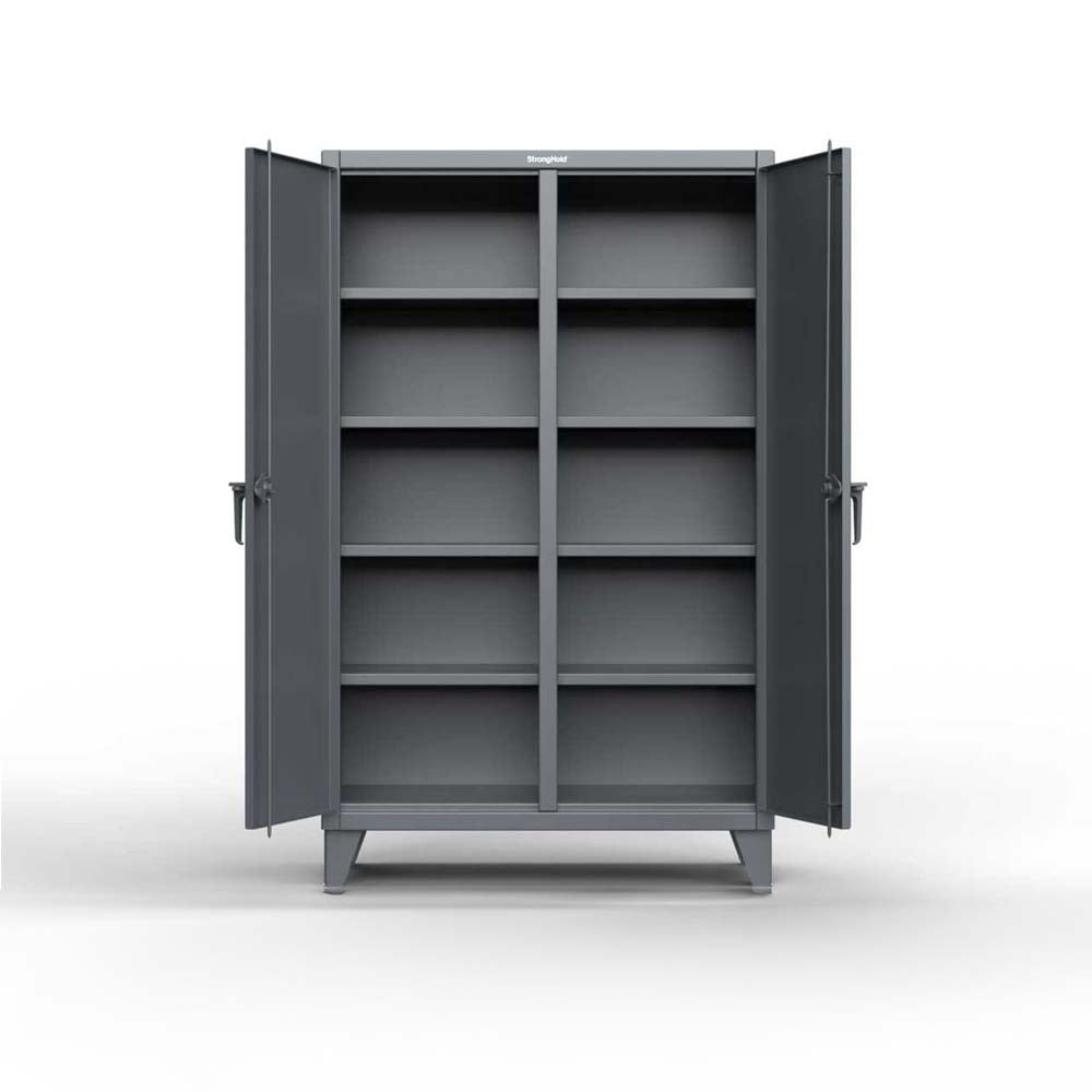 Strong Hold Extreme Duty 12 Ga Cabinet | 8 Shelves - Inventive Garage