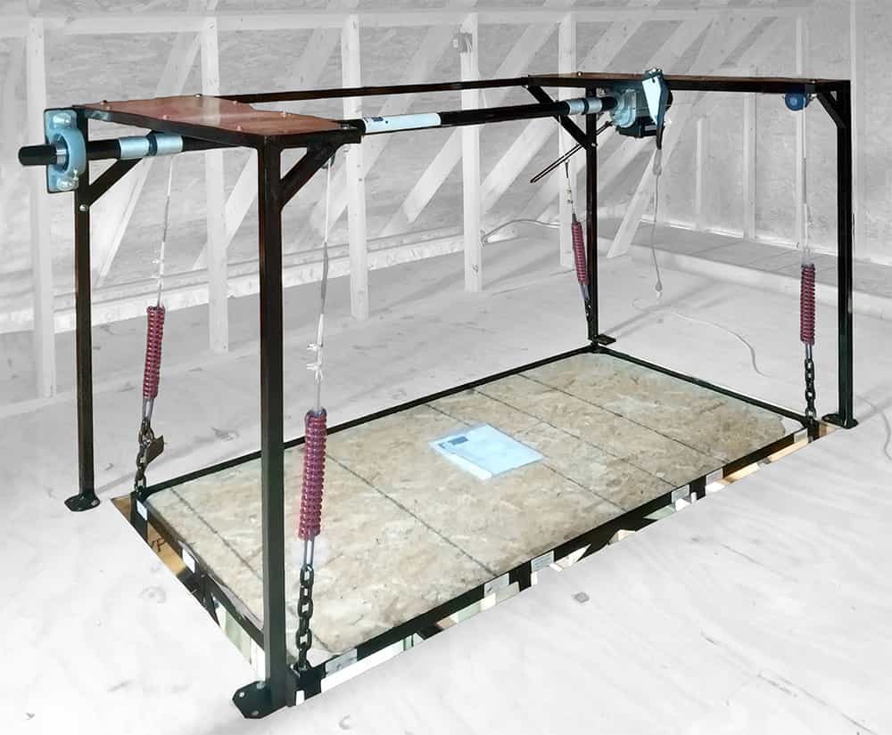 Empire Steel Frame Lift Detail