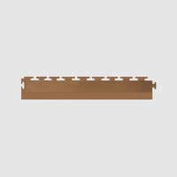 Tan Perfection Tile Garage Rubber Floor Tiles Featuring A Textured Surface And Raised Edges For Connection