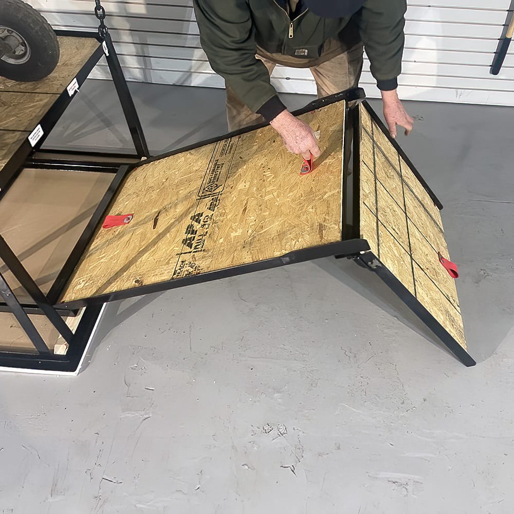 Attic Lift Stowaway Ramp: Easy Access & Safe Storage Solution