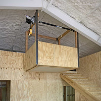 TheAtticLift MiTee Lift Custom Size Lift Loft Overhang Style