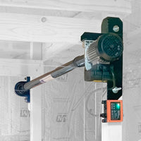The Attic Lift MiTee Lift Post Style Motor Detail