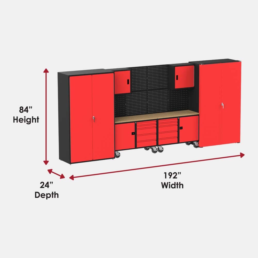 Valley Craft 11 Piece Cabinet Workbench Suite