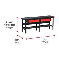 Valley Craft Adjustable Work Tables