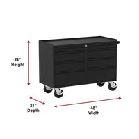 Valley Craft Workbench With Six Drawers Measuring 36 Inches In Height 48 Inches In Width And 21 Inches In Depth