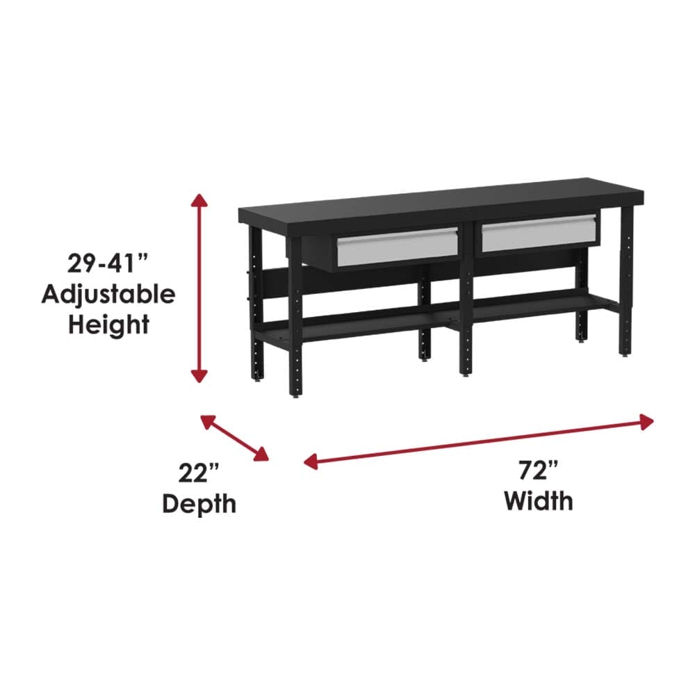 Work Tables F89245BK By ValleyCraft