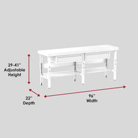 Work Tables F89245BK By Valley Craft