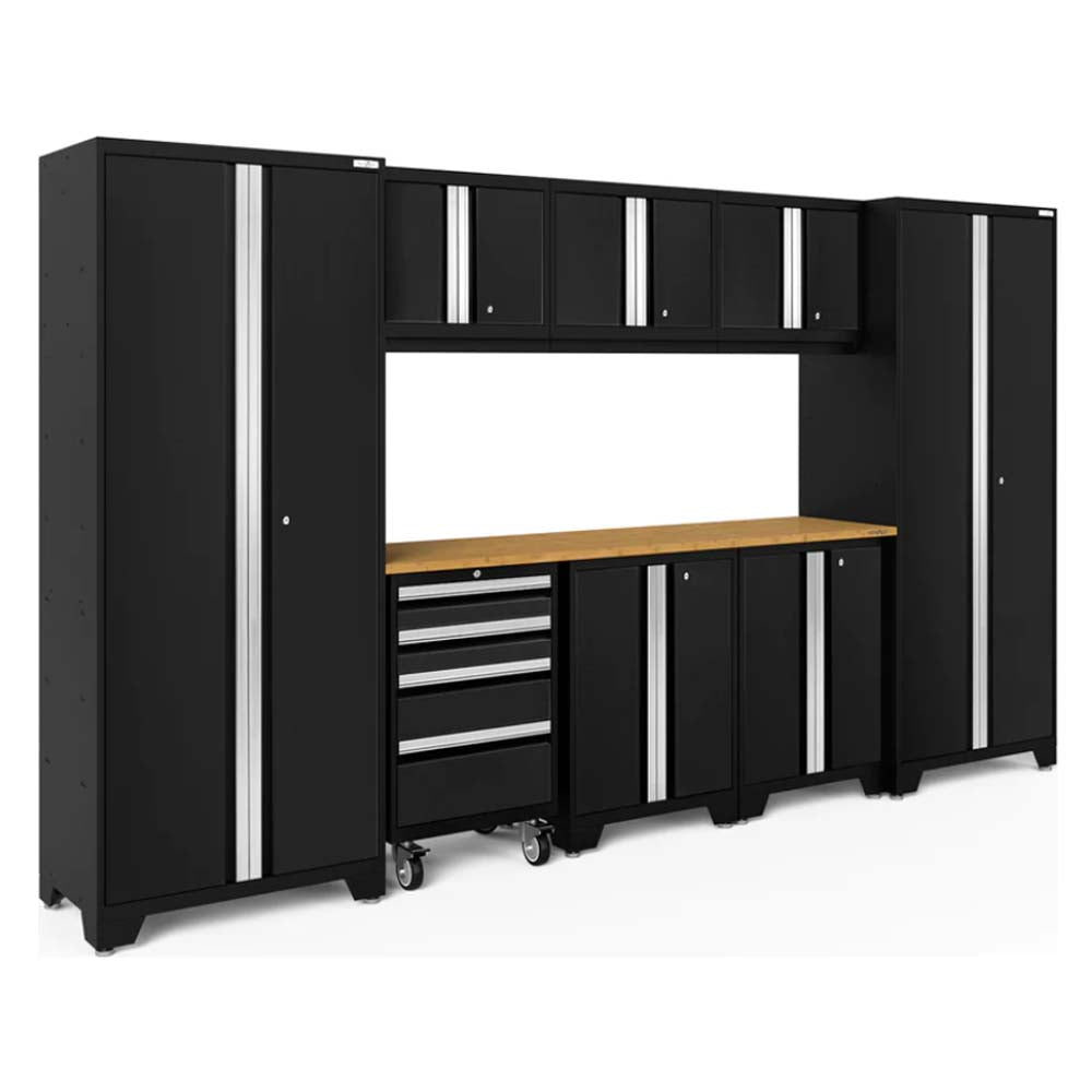 NewAge Products Bold Series 9 Piece Garage Cabinet Set