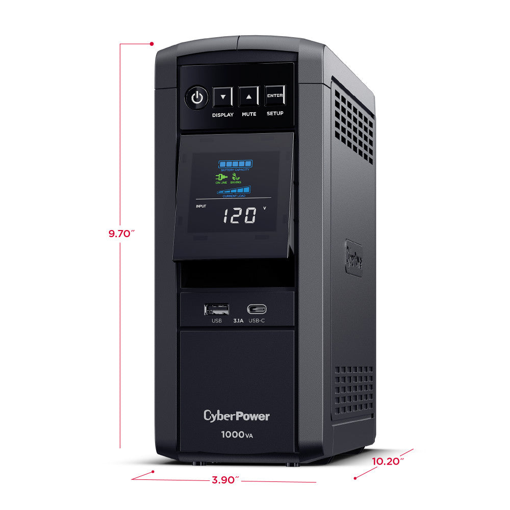 CyberPower CP1000PFCLCD PFC Sinewave UPS System
