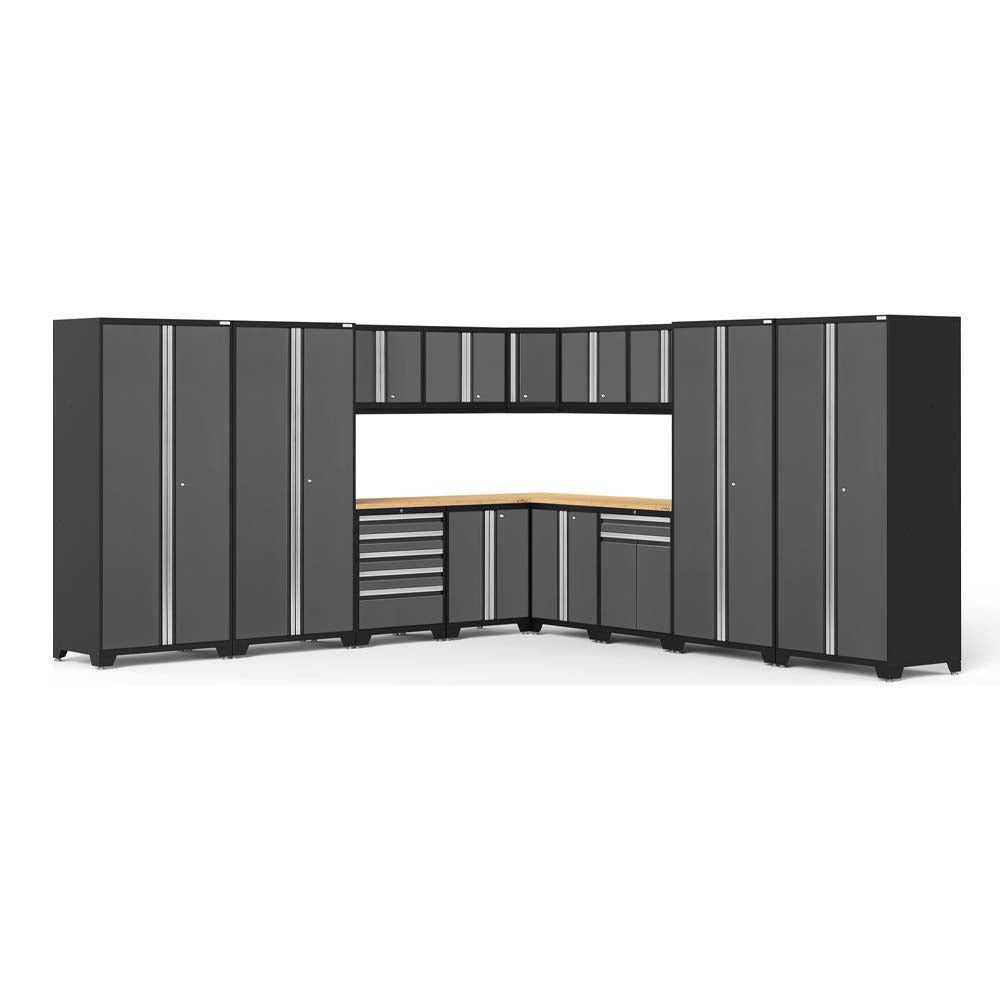 Newage Products Pro 3.0 Series 16-Piece Garage Cabinet Corner Set