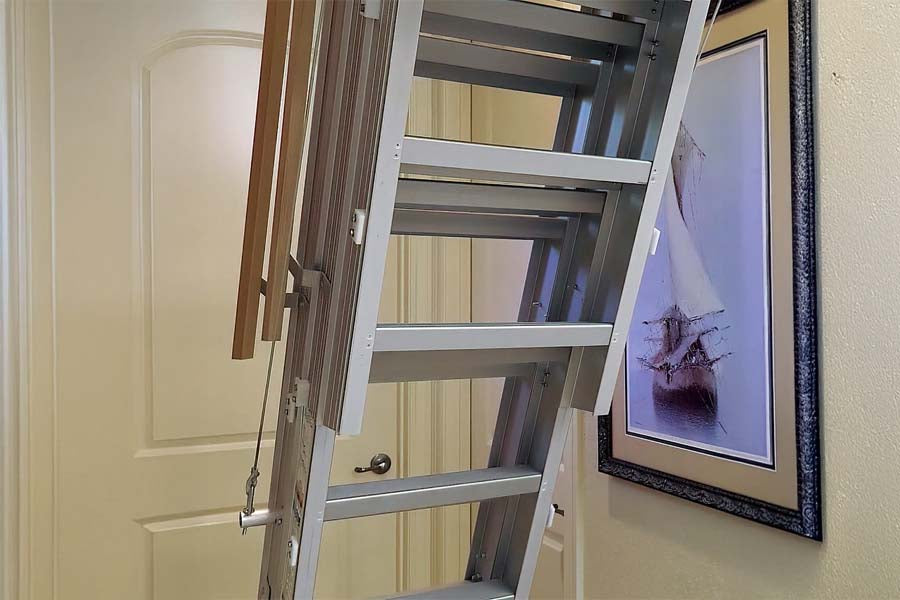 eLAIR One-Touch Electric Attic Stairway