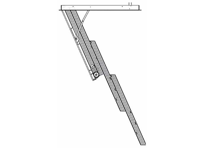 eLAIR One-Touch installation side view drawing