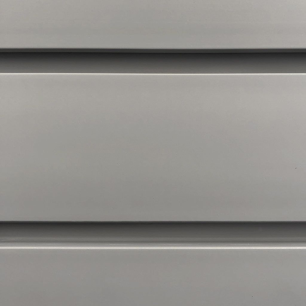 Light Slate Gray storeWALL Medium Standard Duty Starter System - 4 Slatwall Panels