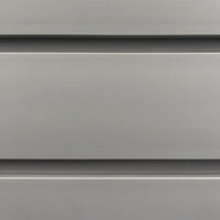 Light Slate Gray storeWALL Medium Standard Duty Starter System - 4 Slatwall Panels